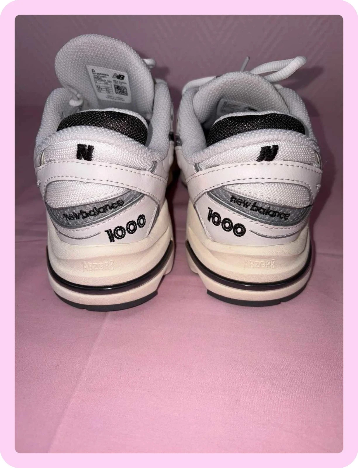 Tênis feminino New Balance tamanho 37 1/2 usado uma vez – photo 8